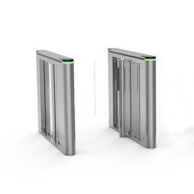 Swing barrier optical turnstile