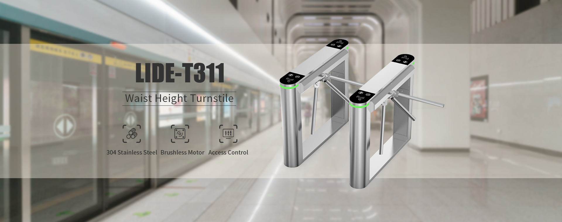 Tripod turnstile 